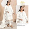 Maaria A Present Heavy Orgenza With Embroidery Sequence Work Dress Material Wholesale Online